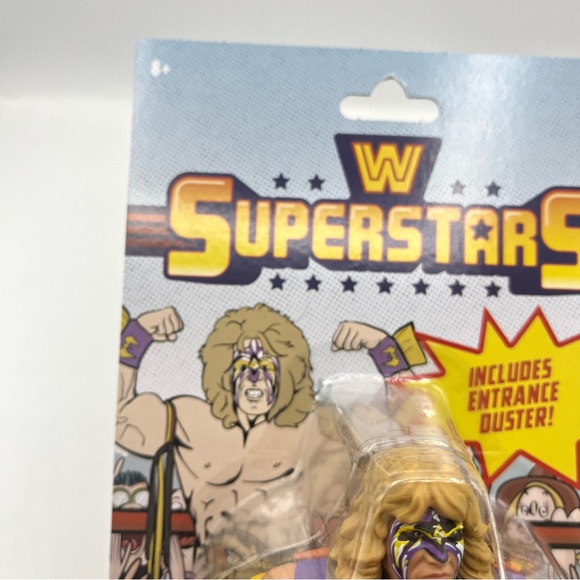 WWE Superstars Series 2 ULTIMATE WARRIOR Figure Walmart Exclusive Wrestling NIB - Picture 10 of 11